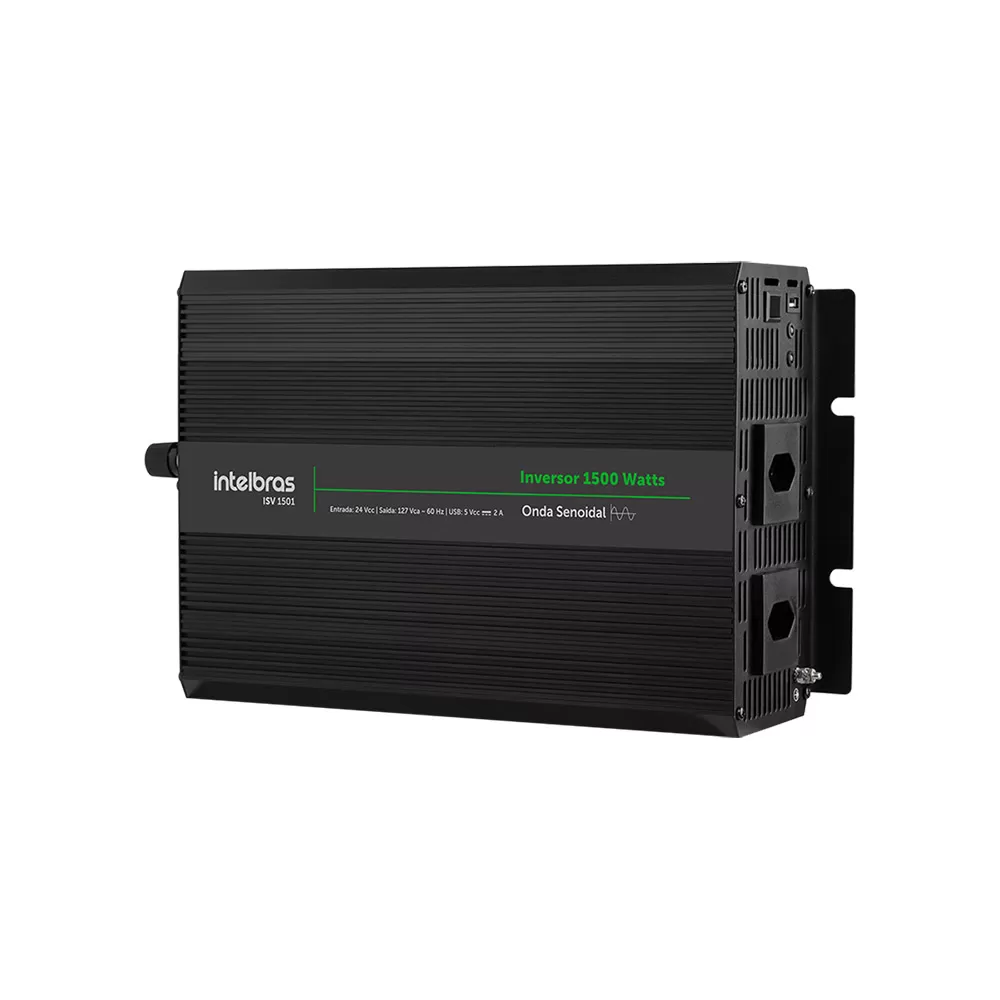 INVERSOR DE TENSAO SENOIDAL 1500W 24VCC 127VAC ISV1501