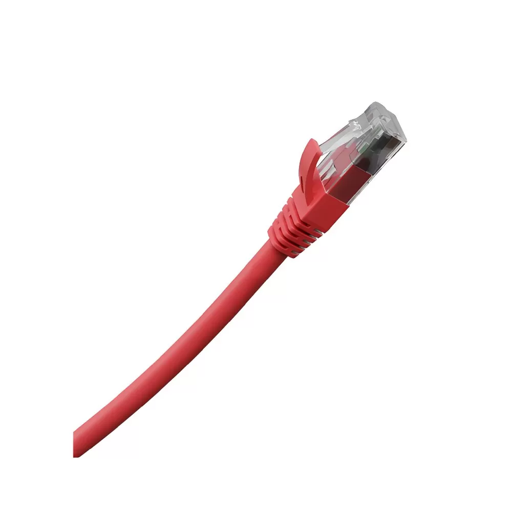 PATCH CORD IMPACT LAN UTP CAT.5E 4P-1,0M VERMELHO