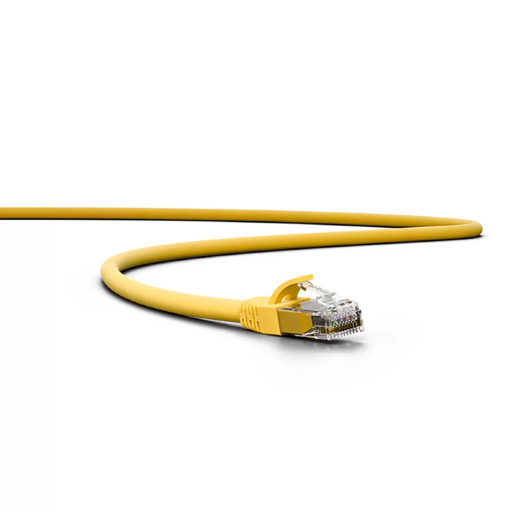 PATCH CORD IMPACT GIGA U/UTP CAT.6 4P-3,0M LSZH AMARELO